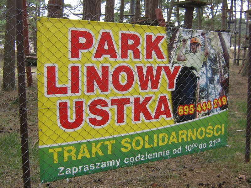IMG_4647.jpg - Coś nowego w Ustce 2012 r.:Park linowy